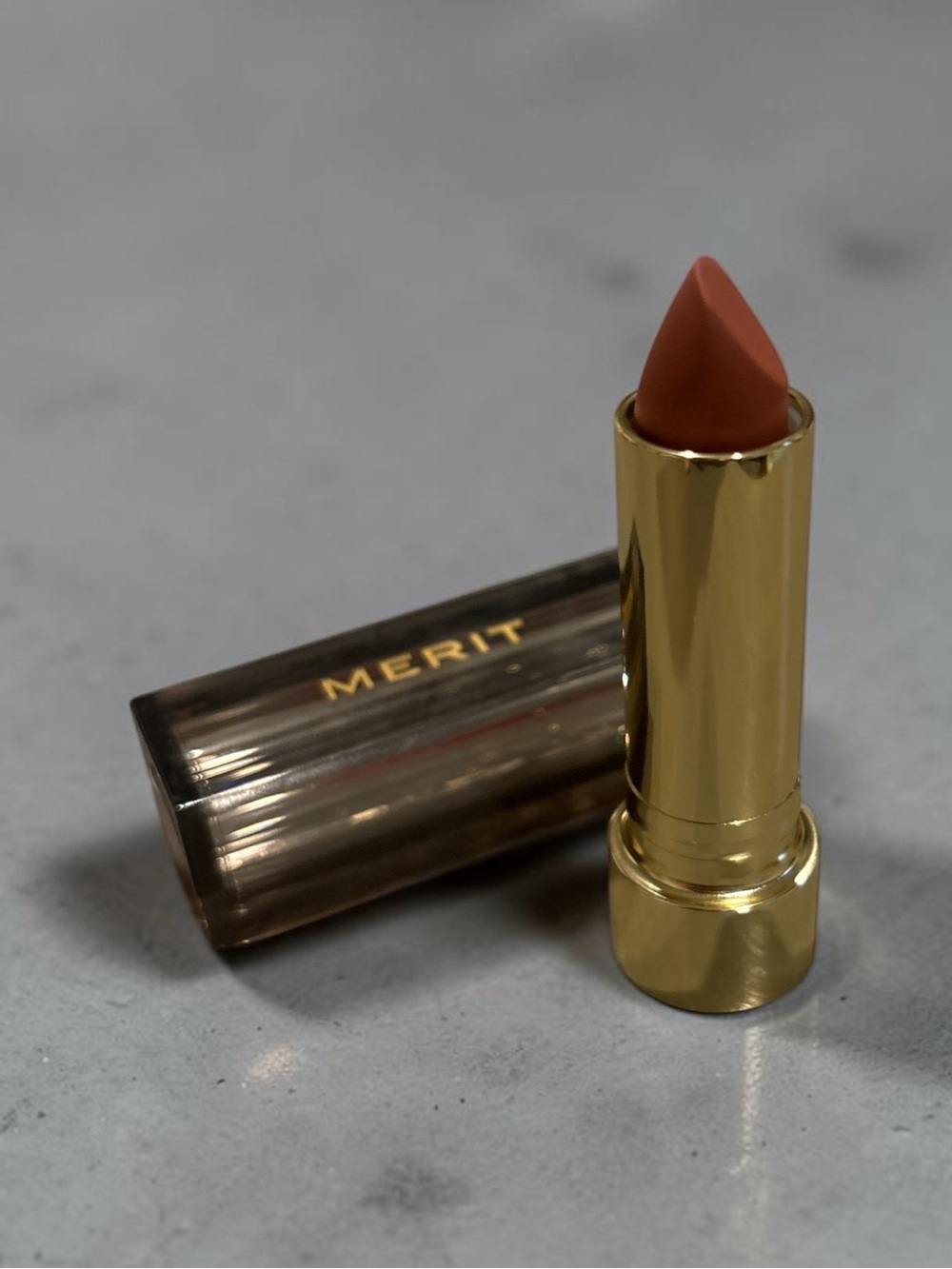 Merit Satin Lipstick — Signature Lip in Maison